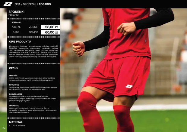 Katalog Zina 2026-2028, strona 24 — spodenki