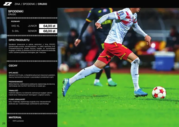 Katalog Zina 2026-2028, strona 26 — spodenki
