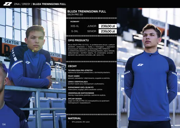 Katalog Zina 2026-2028, strona 114 — dresy