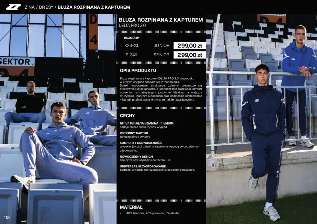 Katalog Zina 2026-2028, strona 118 — dresy