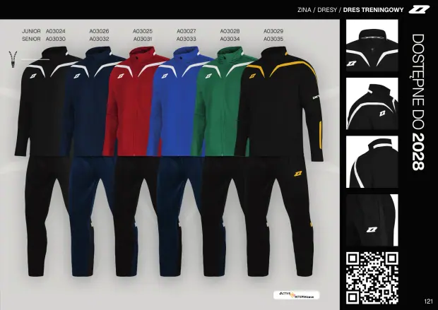 Katalog Zina 2026-2028, strona 121 — dresy