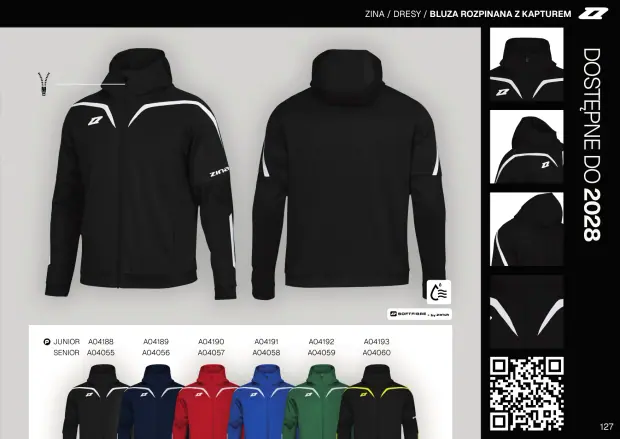 Katalog Zina 2026-2028, strona 127 — dresy