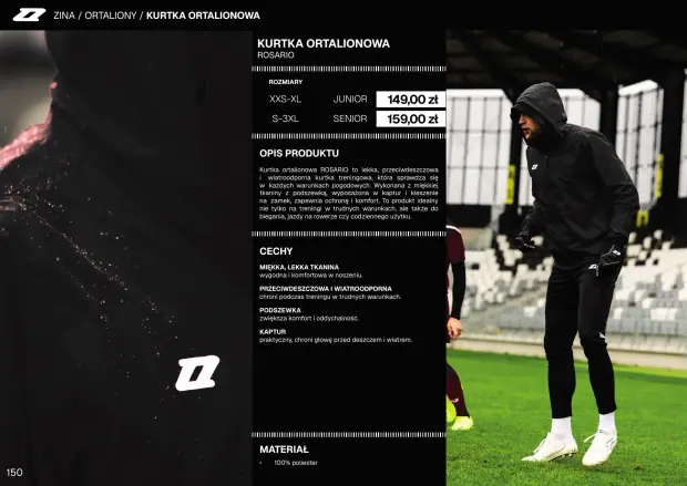 Katalog Zina 2026-2028, strona 150 — kurtki i ortaliony