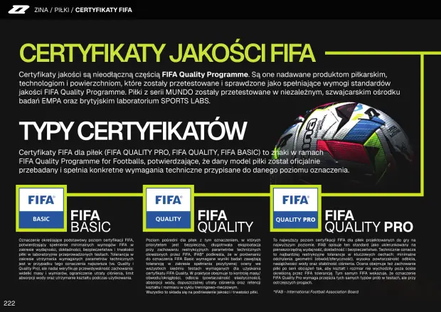 Katalog Zina 2026-2028, strona 222 — piłki mundo