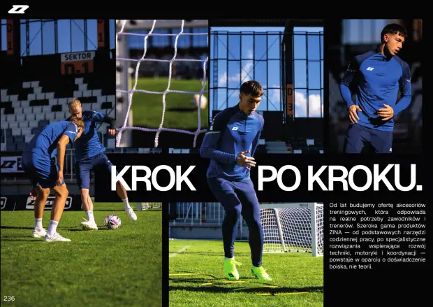 Katalog Zina 2026-2028, strona 236 — akcesoria treningowe